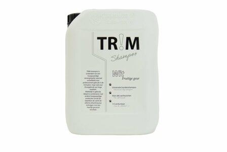 TR!M Hondenshampoo Wit - 5 Liter - Zachte witte vacht