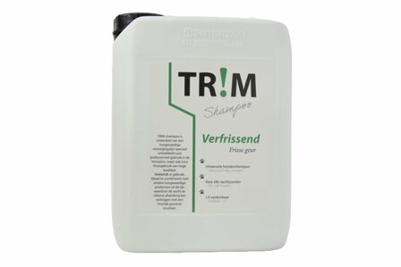 TR!M Hondenshampoo Verfrissend - 5 Liter - Menthol