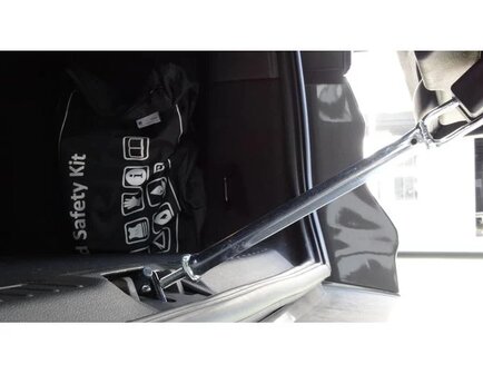 Kofferbaksluiter Zilver - 25 cm