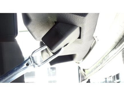 Kofferbaksluiter Zilver - 25 cm