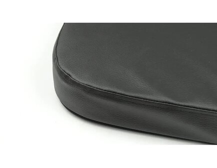 Benchkussen Leatherlook Zwart - Extra Hoog - Diverse Maten