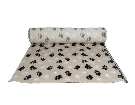 Vetbed De-Tail - Beige 3 Farbe - Gummi Anti R&uuml;tsch - Rolle 5 Meter