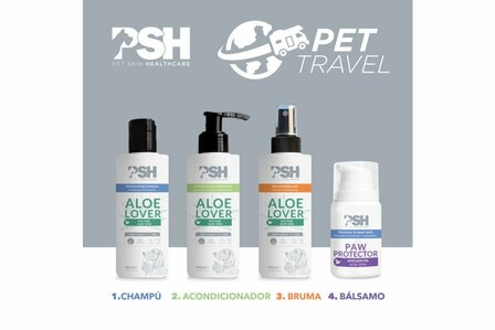 PSH Hondenshampoo - Pet Travel Kit - 4 flesjes