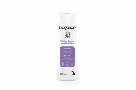 Biogance Hondenshampoo - 250 ml - White Snow - Witte en lichte vachten