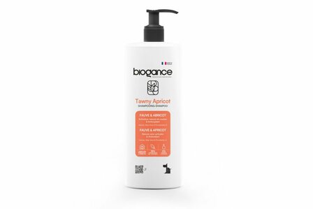 Biogance Hondenshampoo - 1 Liter - Tawny Apricot - Rood-Bruine vachten