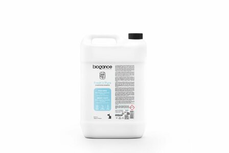 Biogance Hondenshampoo - 5 Liter - Fresh 'n' Pure - Voor vette vacht