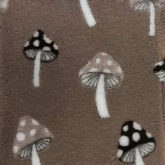 Vetbed Mushroom - Braun - Gummi Anti R&uuml;tsch - Verschiedene Gr&ouml;&szlig;en