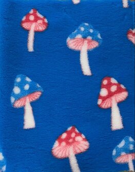Vetbed Mushroom - Blau - Gummi Anti R&uuml;tsch - 150x100cm - 5 St&uuml;ck
