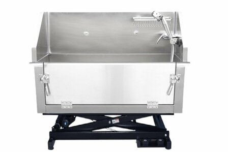 Hondenbad RVS ZW Elektrisch (61x107 cm)