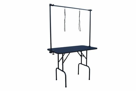 Trimtafel Met Dubbele Trimarm - Zwart - Extra Hoog - 110x60x80 cm