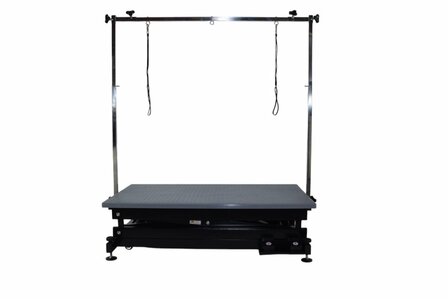 Trimtafel Elektrisch Move SIL - Zwart - 110x60 cm - Met Wielsysteem