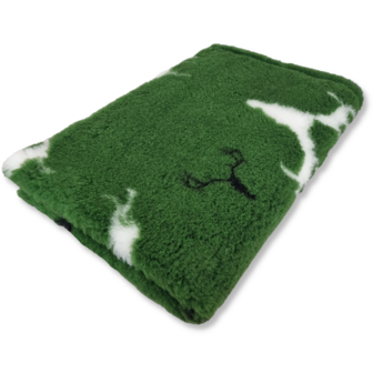 Vetbed Jachtseizoen - Groen Zwart Wit - Anti-Slip - Rol van 5 meter