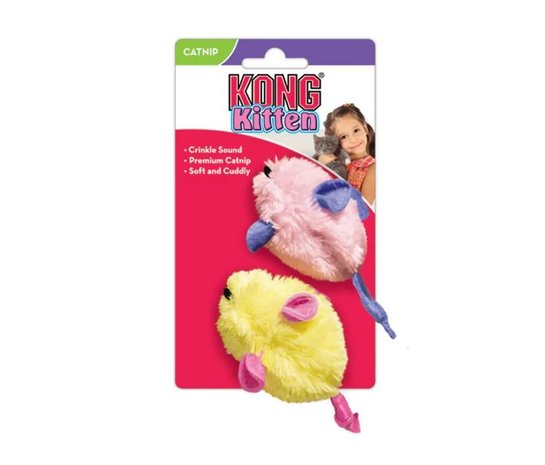 KONG Catnip Kitten Muis - Kattenspeelgoed