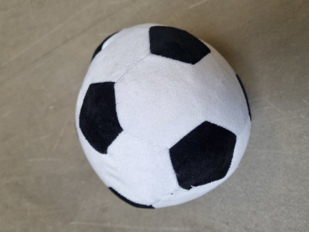 Voetbal Soft 21 cm - Pluche voetbal