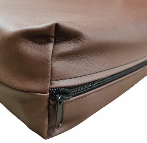 Orthopedisch HD Matras Leatherlook Bruin 100x75 cm