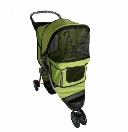 Hondenbuggy Groen