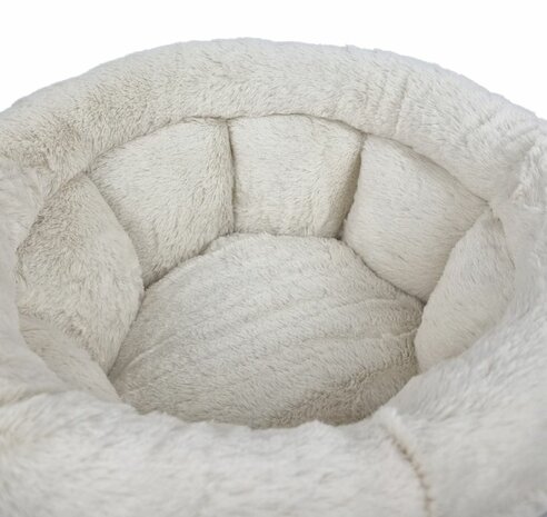 Hondenmand Kattenmand Soft Rond Grijs (40 cm)