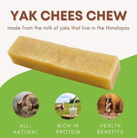 Yak Cheese Chew - Hondensnack - Diverse maten