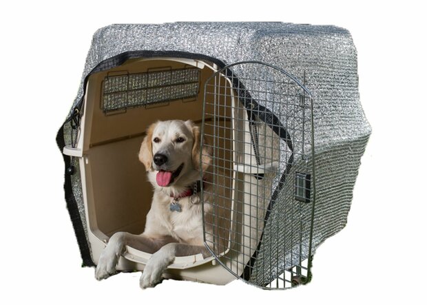 Aluminium Zonwerend Doek - Schaduwdoek - 2 x 2 Meter - Zonnezeil Warmtebescherming - UV-bescherming