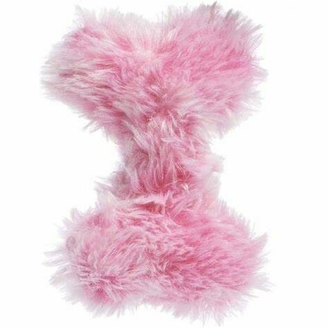 Pluche Puppy Bone - Met Pieper - Roze (20 x 10 cm) 