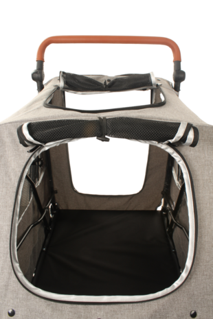 Hondenbuggy Big Smart - Grijs - 4 Wielen