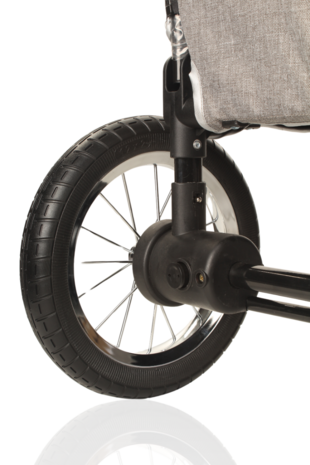 Hondenbuggy Big Smart - Grijs - 4 Wielen