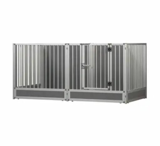 Puppyren Aluminium - 6 Panelen - 166x84x75H cm