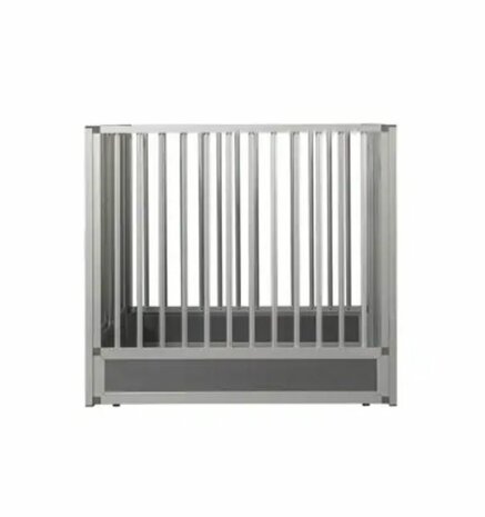 Puppyren Aluminium - 6 Panelen - 166x84x75H cm