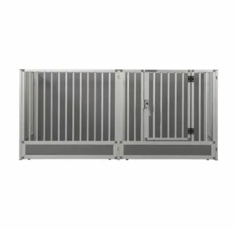 Puppyren Aluminium - 6 Panelen - 166x84x75H cm