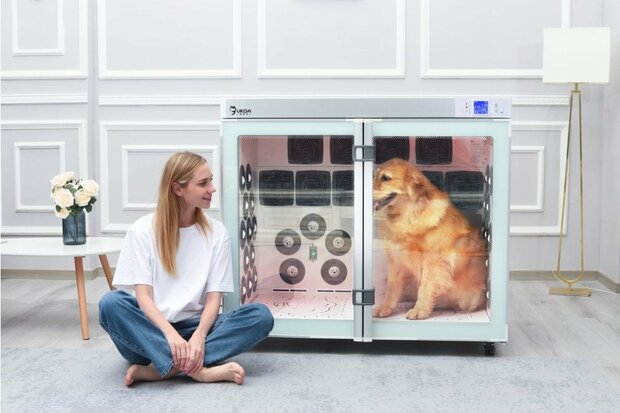 Droogcabine UKDA - Xtra Groot - Voor hond en kat