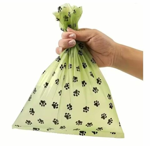 Poopi-Dog Poepzakjes - Biologisch afbreekbaar - 8 x 15 stuks