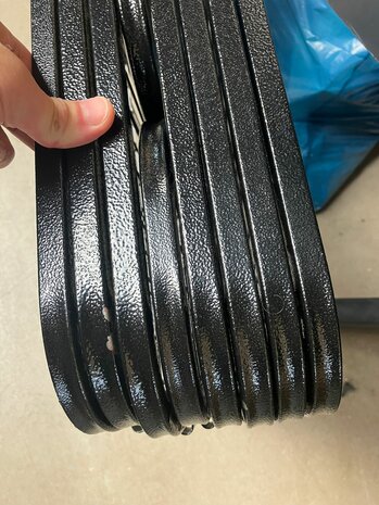 Puppyren Professioneel Zwart M 640/60H - Lakschade
