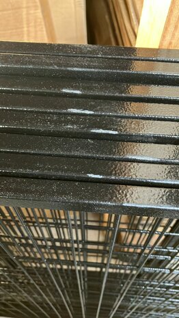 Puppyren Professioneel Zwart XL 640/100H - Lichte lakschade