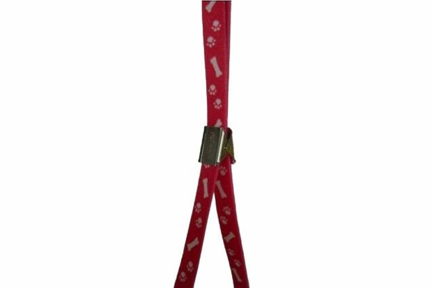 Trimlus Tritra - Roze met witte pootjes en botjes - 16 mm / 44 cm