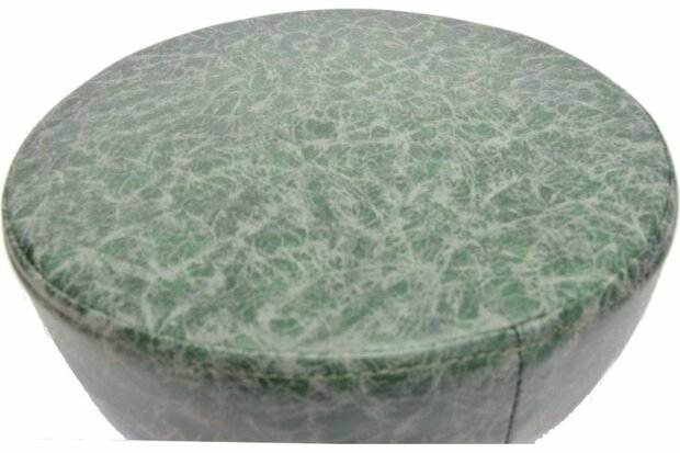 Trimstoel Donkergroen Marmerlook - Met hoge gasveer