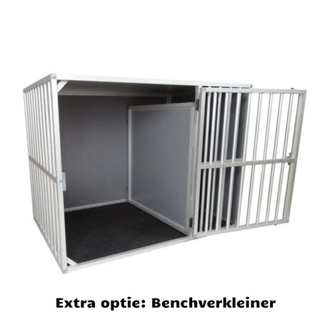 Hondenbench Extreme - Model DL - Maat L - 3 Dichte wanden