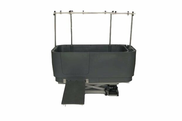 Hondenbad PL Grijs - Elektrisch - Met Ingebouwde Opstap