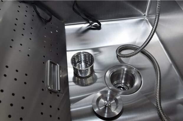 Hondenbad RVS HBTR-01 - Extra Hoog