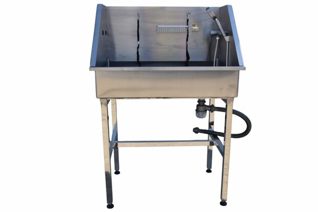 Hondenbad RVS HBTR-01 - Extra Hoog
