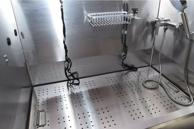 Hondenbad RVS HBTR-01 - Extra Hoog