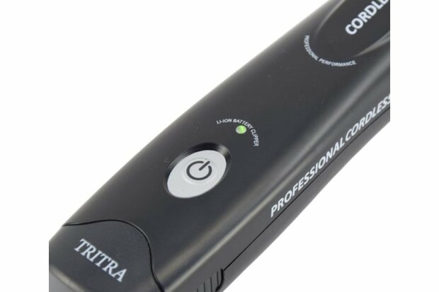 Tritra Cordless Black IISP - Hondentondeuse Draadloos