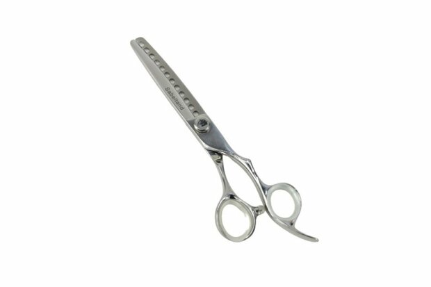 Sabeltand Enkele Effileerschaar 15,5 cm - EEF6 VG10 - 12 Tands - Hondenschaar Trimschaar