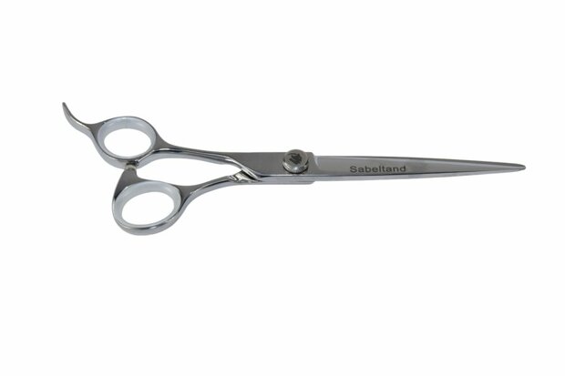 Sabeltand Recht 17 cm - RL675 VG10 - Linkshandig - Hondenschaar Trimschaar