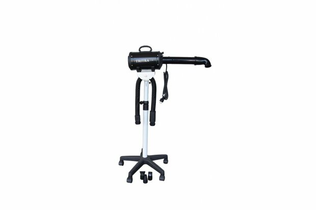Tritra F&ouml;hn Zwart Professioneel (2200 Watt) op Voet met Tuit