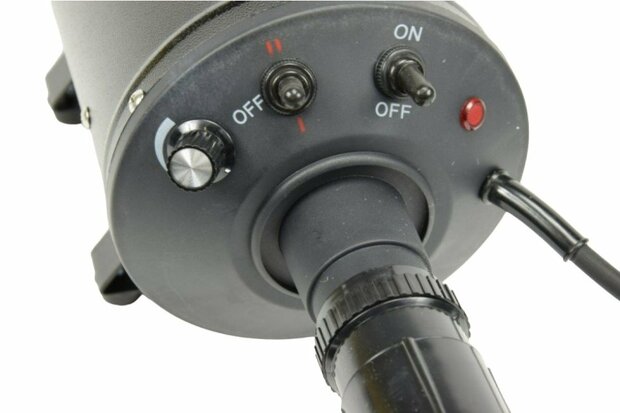 Tritra F&ouml;hn Zwart Professioneel (2200 Watt) op Voet met Tuit