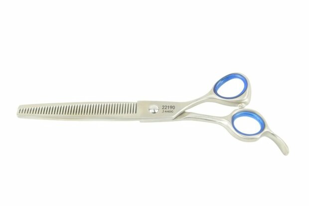 Tritra 22190 - 440C - Enkele Effileerschaar 17 cm - 44 tands - Hondenschaar Trimschaar