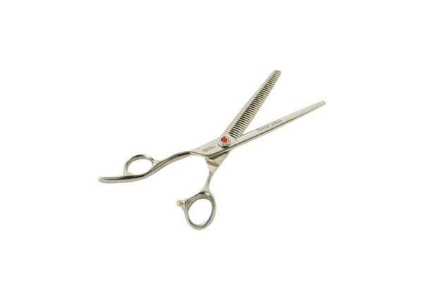Tritra Special Edition E Linkshandig  - 440C - Enkele Effileerschaar 17,5 cm - Hondenschaar Trimschaar