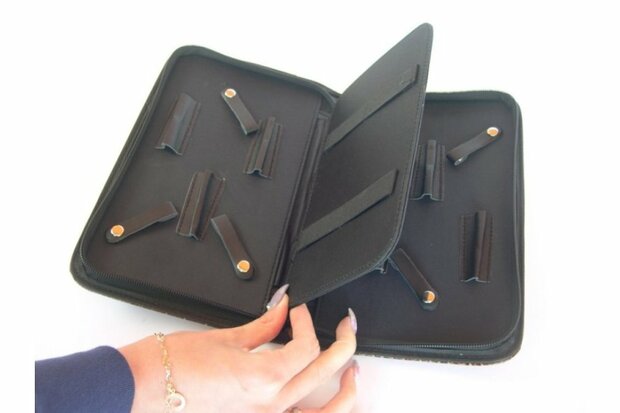 Tritra Etui Zwart - Hondenschaar Trimschaar Opbergen