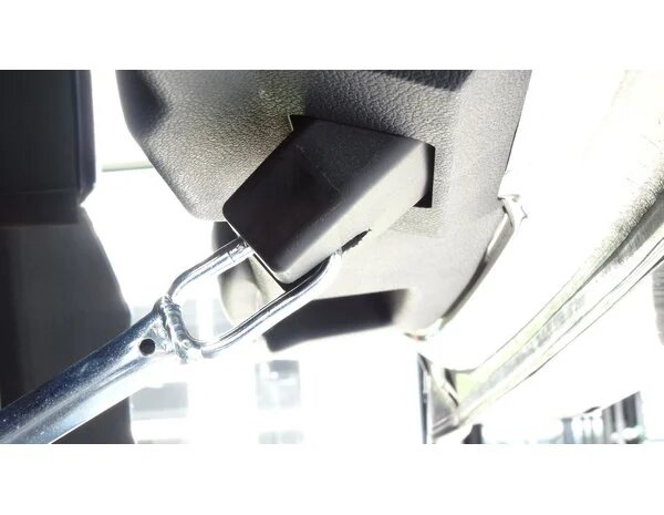 Kofferbaksluiter Zilver - 25 cm