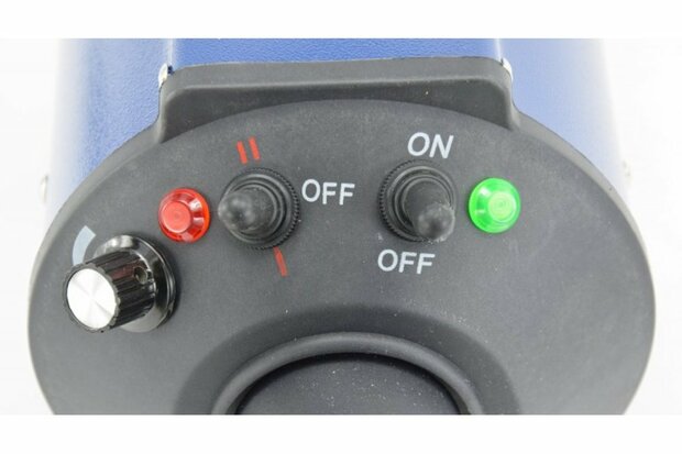 Waterblazer Doubleblaster Blauw (2200 Watt) op Statief